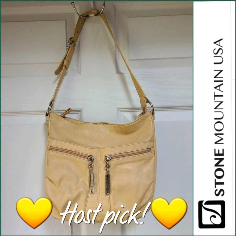 Stone Mountain Leather Shoulder Bag